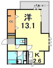 プレミール甲子園の間取り画像