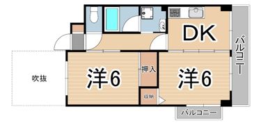 ブバリア園田の間取り画像