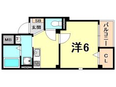 The ユアサホームの間取り画像