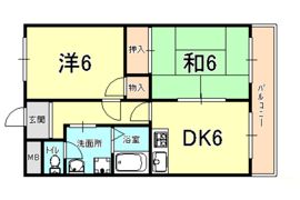 シャトー太田の間取り画像