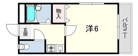 ハイジ岡本2の間取り画像