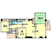 グランパレ苦楽園 北棟の間取り画像