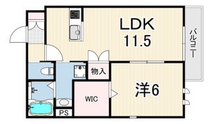 エスポワール北青木の間取り画像