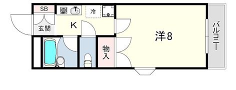カースル御影の間取り画像