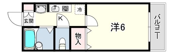 ソレイユ塚町の間取り画像
