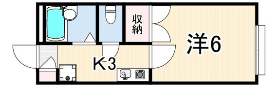 ヘーベル青木の間取り画像