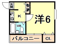 ステラハウス4-900の間取り画像