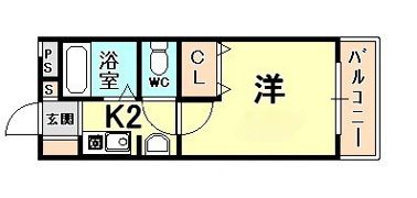ステラハウス4-600の間取り画像