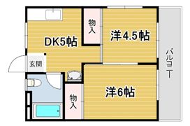 シティハイツ西岡本の間取り画像