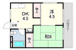 シティハイツ西岡本の間取り画像