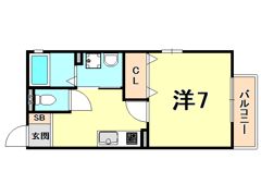 コーワ東町の間取り画像