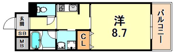 エル・セレーノ石屋川の間取り画像