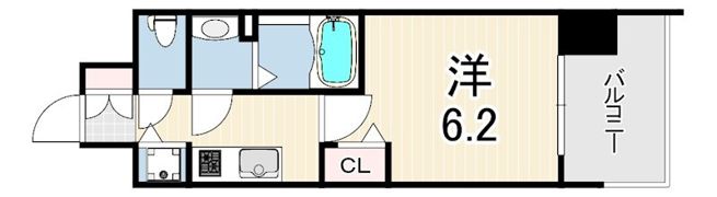 プレサンス神戸アモーレの間取り画像