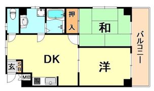 DITA笠松通の間取り画像