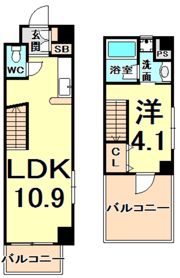 センプレヴィータ甲子園の間取り画像