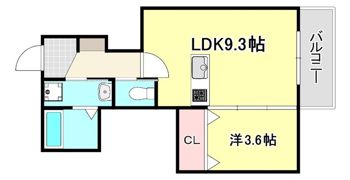 T-SQUARE岡本の間取り画像