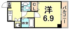 ラ・セーヌ西宮の間取り画像