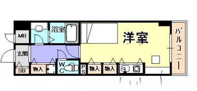 フレックス芦屋の間取り画像