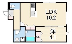 オリビア苦楽園の間取り画像