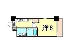 アリビオ立花1の間取り画像