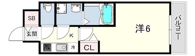 ファステート神戸マージュの間取り画像