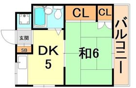 ハイム神田の間取り画像