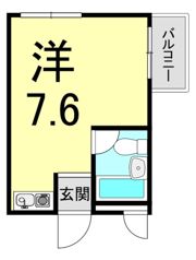 エメラルド立花北の間取り画像