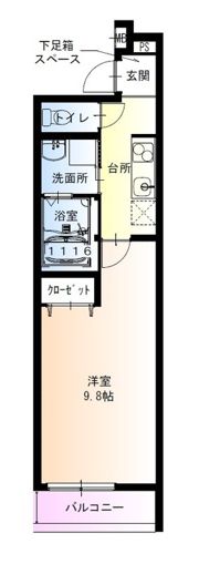 フジパレス尼崎東難波2番館の間取り画像