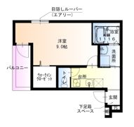 フジパレス尼崎東難波3番館の間取り画像
