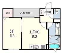 クリエオーレ崇徳院の間取り画像
