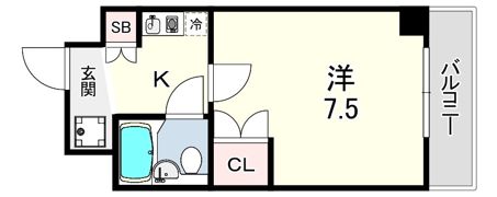 グランシャリオ王子の間取り画像