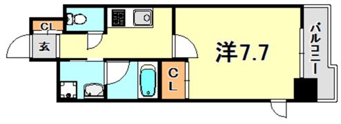 ピアグレース神戸の間取り画像