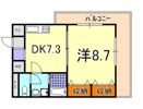 パレ・ノーブルの間取り画像