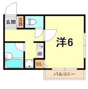 クラウンハウスの間取り画像