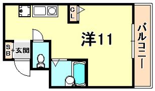 UTレジデンス六甲の間取り画像