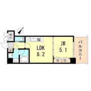 プレジオ神戸WESTの間取り画像