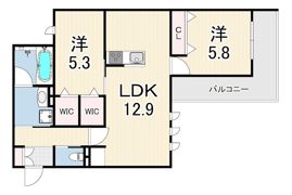 へーベルメゾン メルベイユの間取り画像
