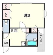 メゾン北長狭の間取り画像