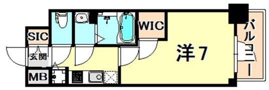 エスリード神戸ハーバーテラスの間取り画像