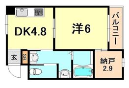 グランペール六甲の間取り画像