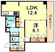 ワコーレ神戸灘タワーの間取り画像
