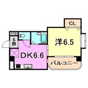 フリックコート深江の間取り画像