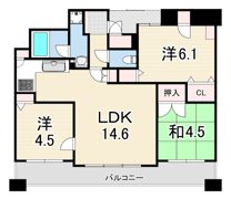 ディアステージ伊丹宮ノ前の間取り画像