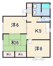 ルシェ-ル藤原台の間取り画像