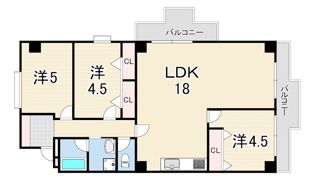 甲南アーバンライフの間取り画像