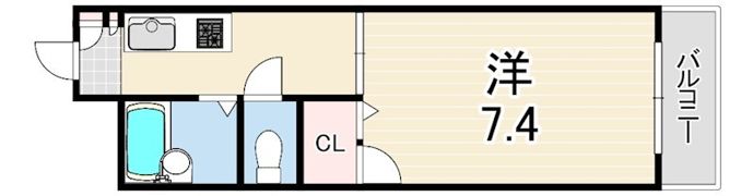 柴崎ハイツ鴨子ヶ原の間取り画像