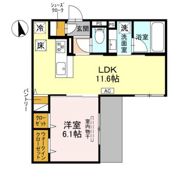 VIVRE立花の間取り画像