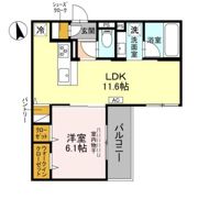 VIVRE立花の間取り画像