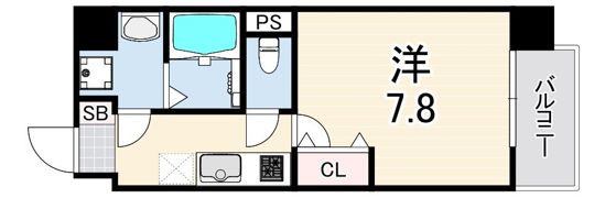 LIVIAZ KOBE CRESTの間取り画像