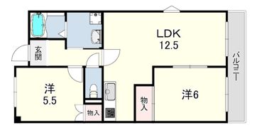 シェモア桜台の間取り画像